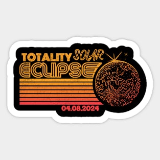 Totality Solar Eclipse Sticker